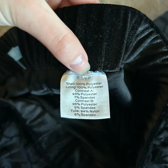 Draper James Black Floral burnout midi skirt - Picture 7 of 8